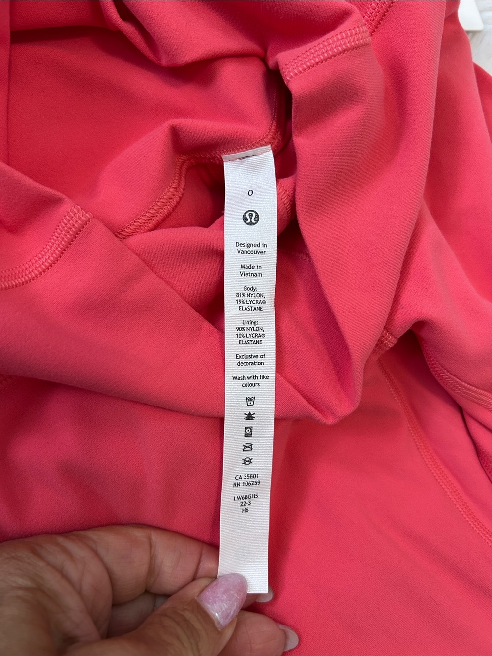 Lululemon Align HR Crop 21” Desert Red - Picture 9 of 10